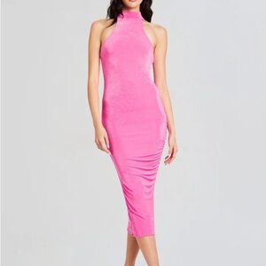 SER.O.YA Delta Dress Size XS NWT - Neon Pink
